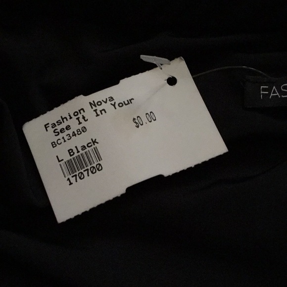 Fashion Nova Women’s Black Skirt NWT Sz L - Picture 8 of 9